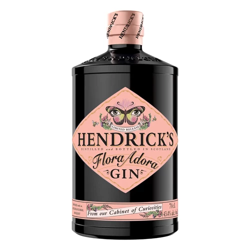 Hendrick's Flora Adora Gin – Lusciously Floral and Fresh 70cl